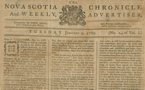 Digitized version of the Nova Scotia Chronicle.